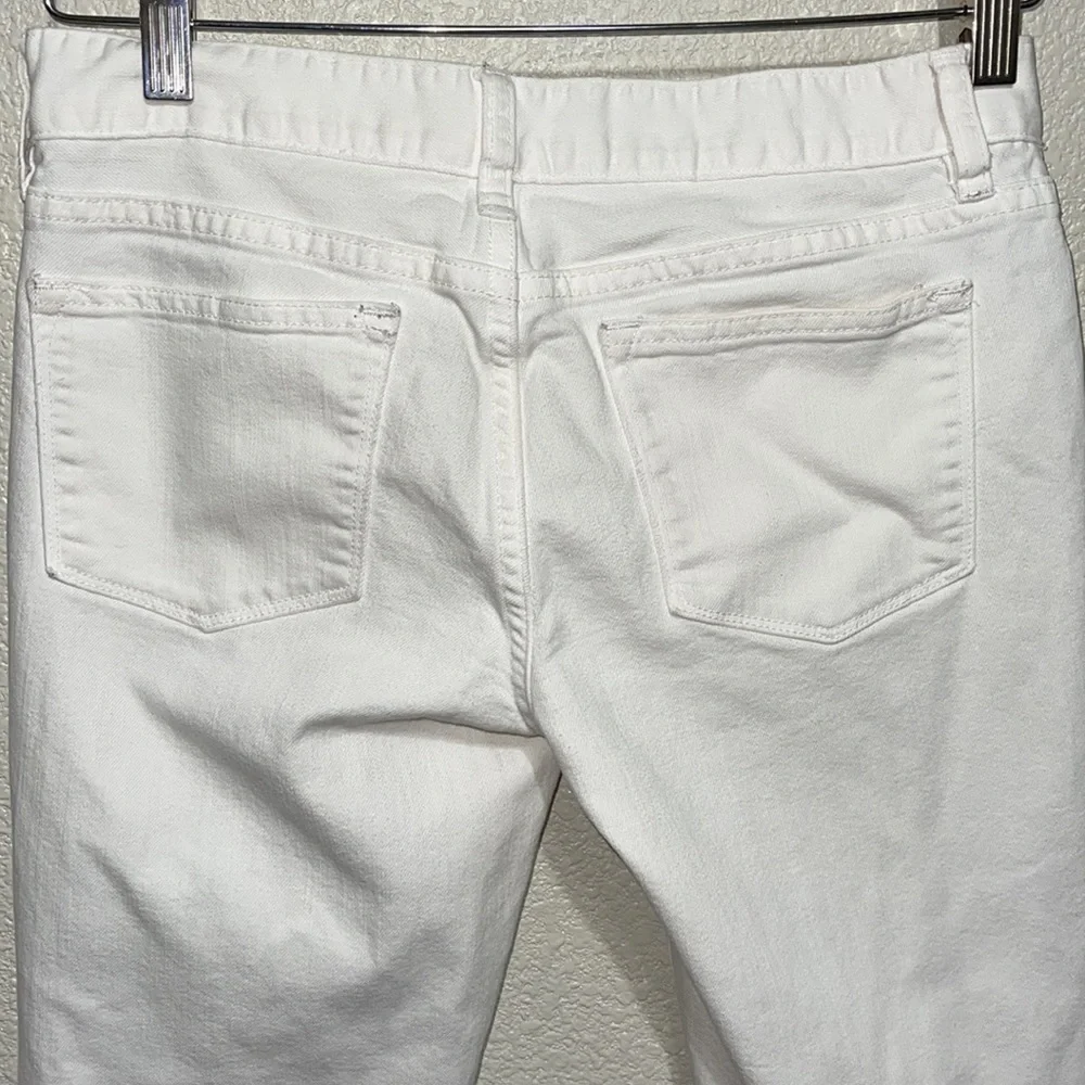 J Crew White Toothpick 26ankle Jeans
